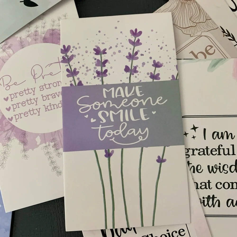 Daily Affirmations Quote Cards Set - New!